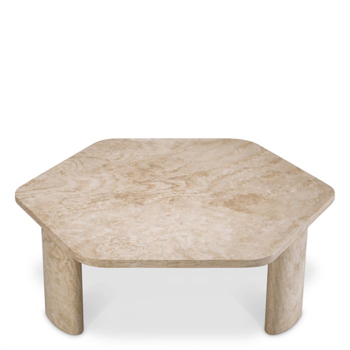 Coffee Table Zenitho travertine