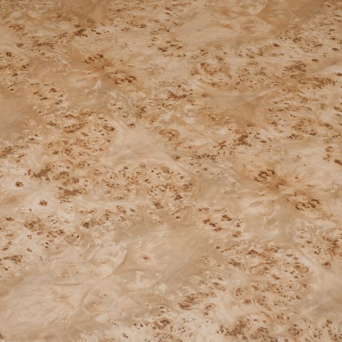 Dining Table Kingsgrove light brown mappa burl wood veneer