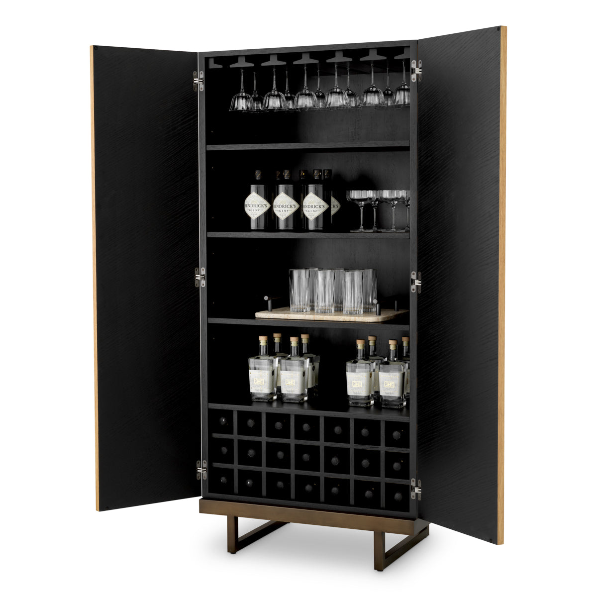Natural Oak Bar Cabinet Wexford | Eichholtzmh.com