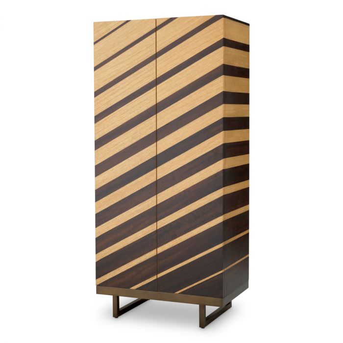 Bar Cabinet Wexford natural oak veneer eucalyptus veneer