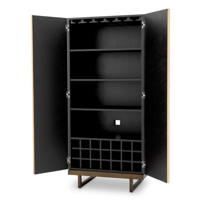 Bar Cabinet Wexford natural oak veneer eucalyptus veneer