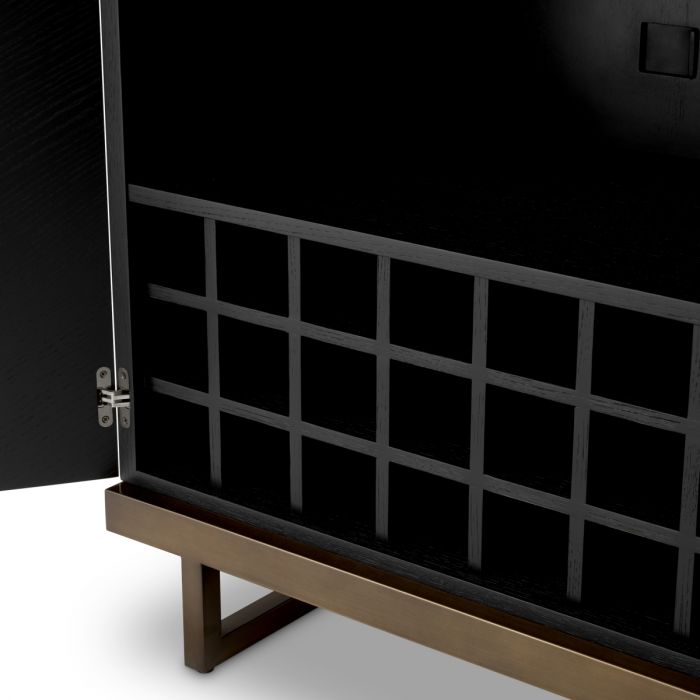 Bar Cabinet Wexford natural oak veneer eucalyptus veneer