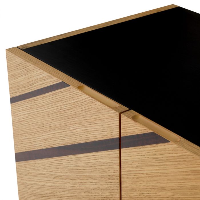 Bar Cabinet Wexford natural oak veneer eucalyptus veneer