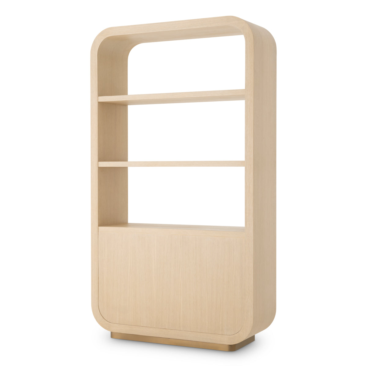 Natural 2-Drawer Wood Cabinet Quinton