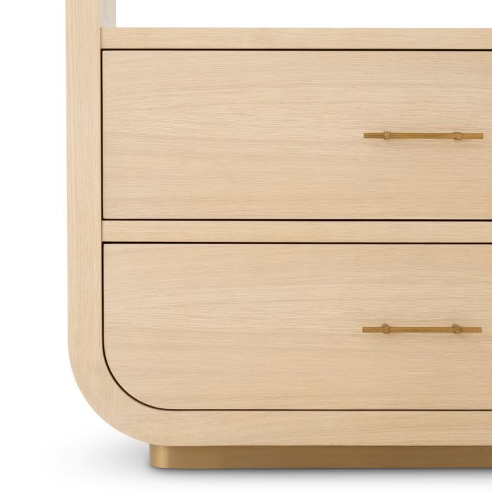 Cabinet Quinton natural oak veneer