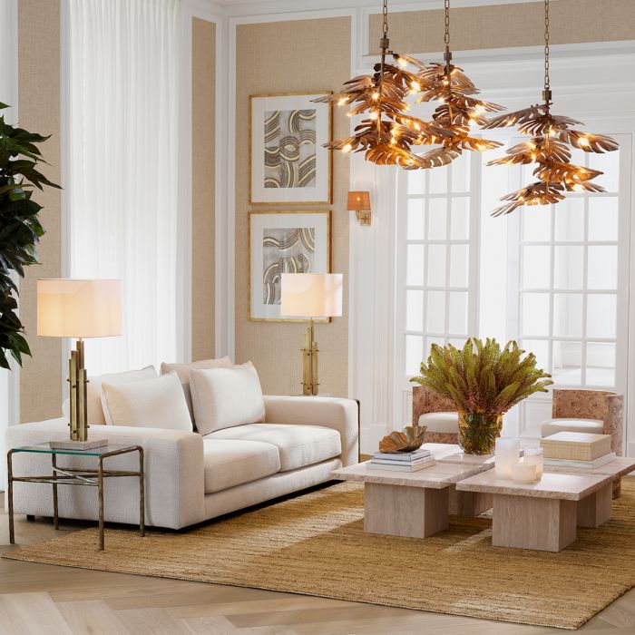 Coffee Table Villeroy travertine