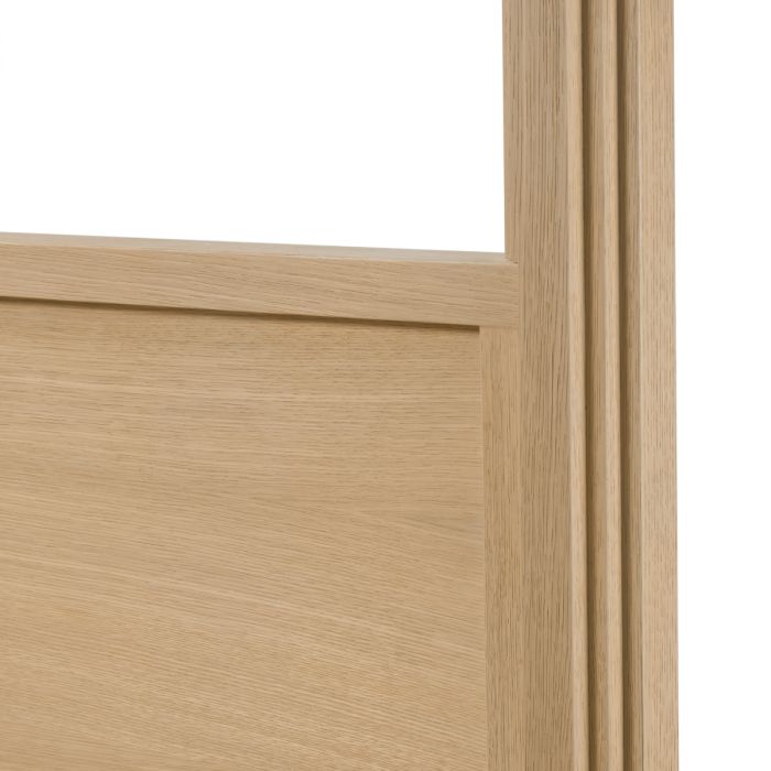 Canopy Bed Tribeca natural oak veneer King size