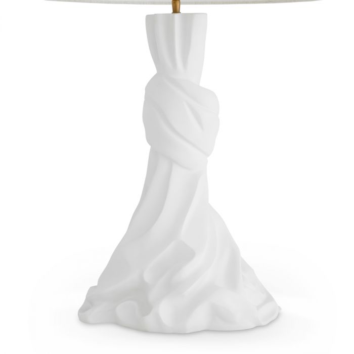 Table Lamp Banyan white finish incl shade