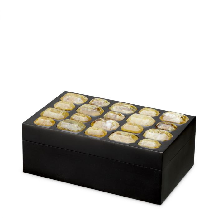 Box Lucida S faux amber