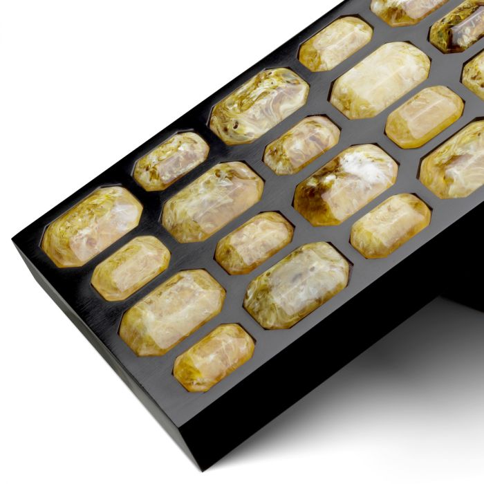 Box Lucida S faux amber