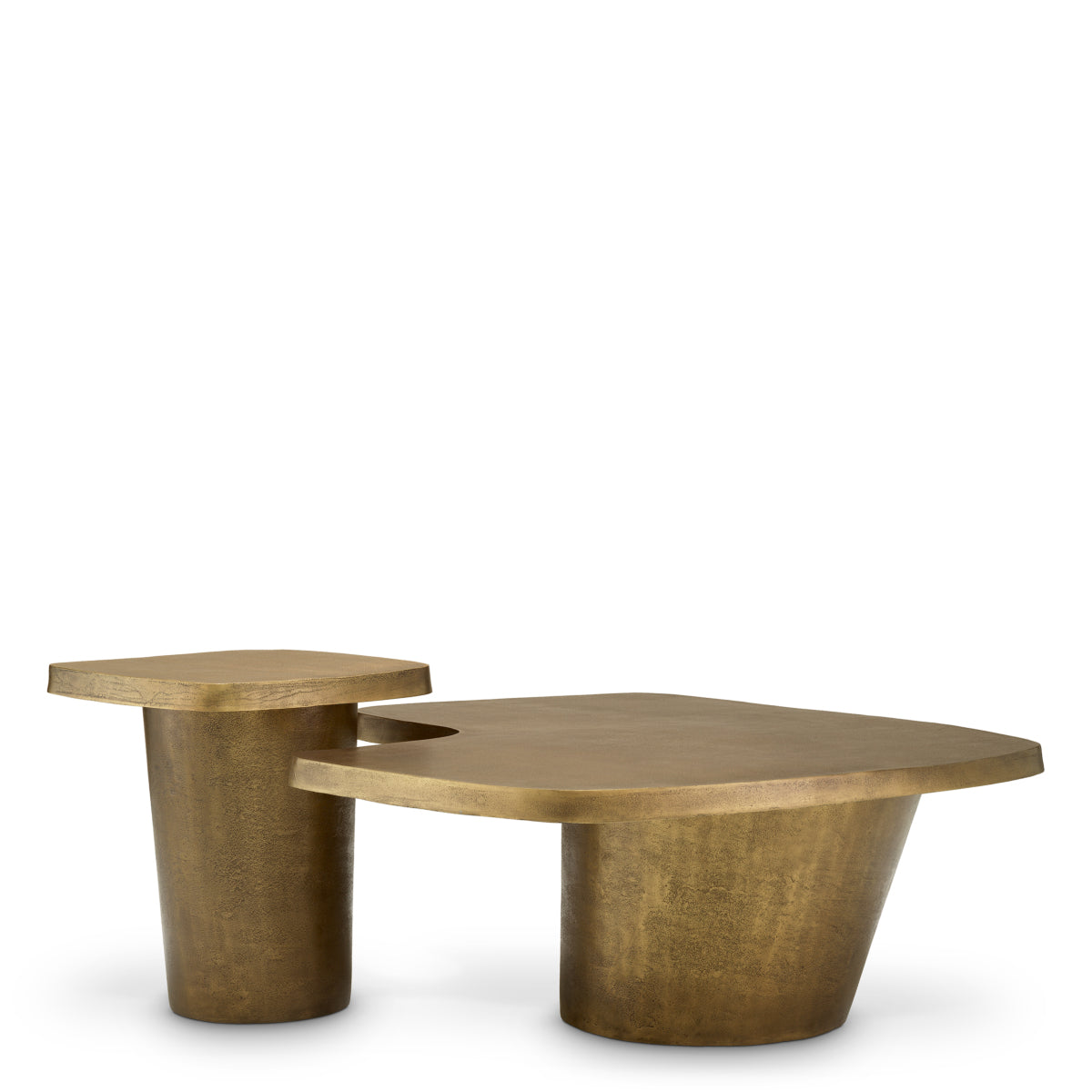 Vintage Brass Coffee Table Set (2) Pierro | Eichholtzmh.com