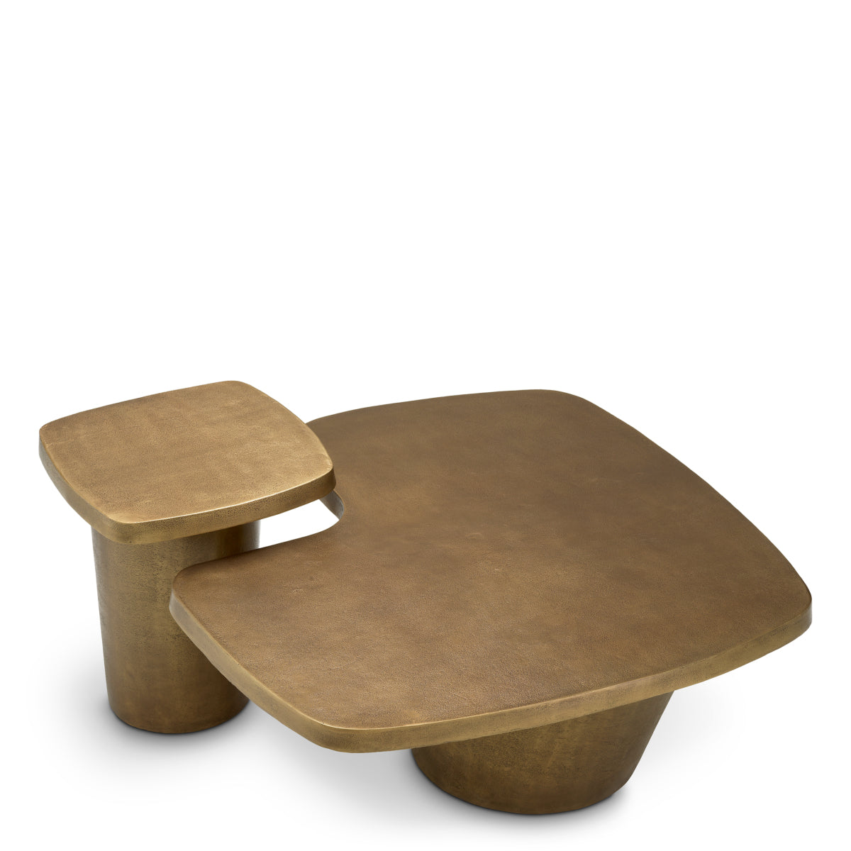Vintage Brass Coffee Table Set (2) Pierro | Eichholtzmh.com