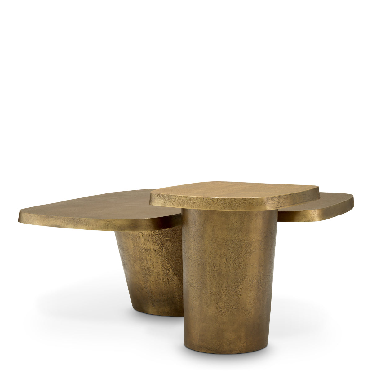 Vintage Brass Coffee Table Set (2) Pierro | Eichholtzmh.com