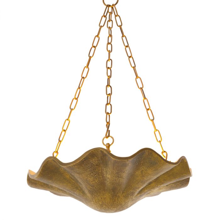 Chandelier Aurelia vintage brass finish