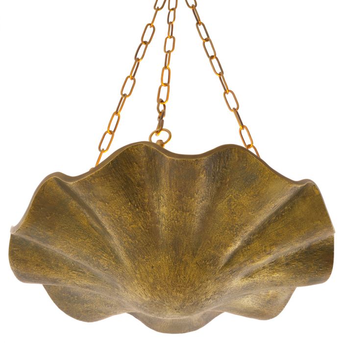 Chandelier Aurelia vintage brass finish