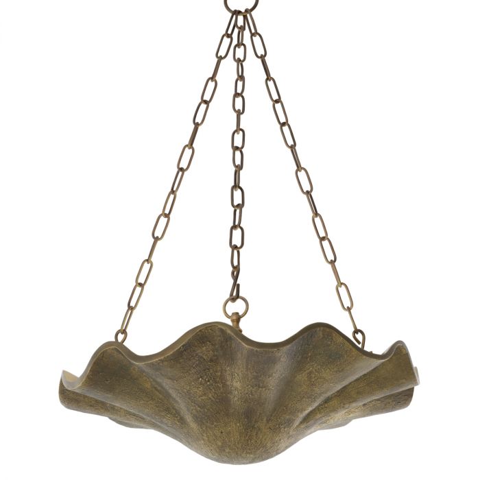 Chandelier Aurelia vintage brass finish
