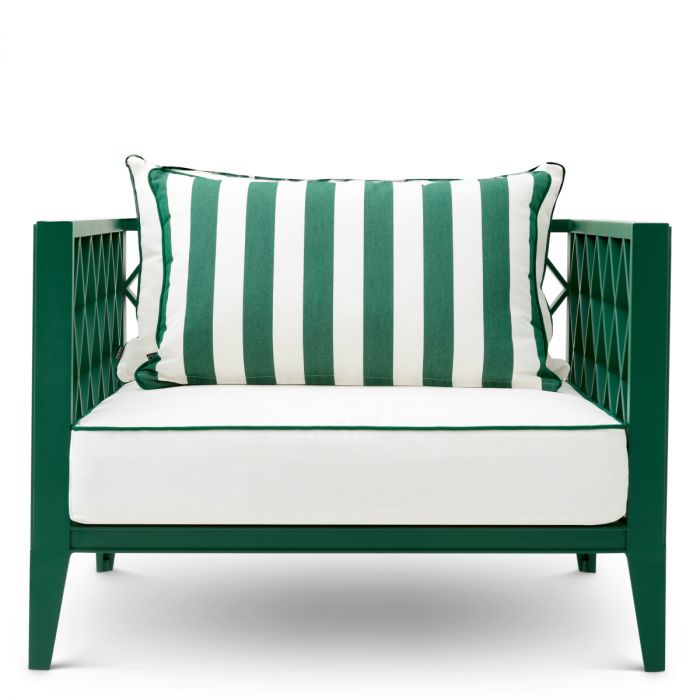 Outdoor Chair Ocean Club green blaise off-white florent green