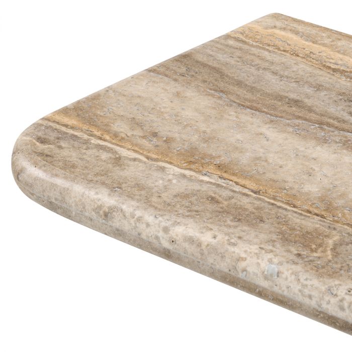 Console Table Norrington silver travertine