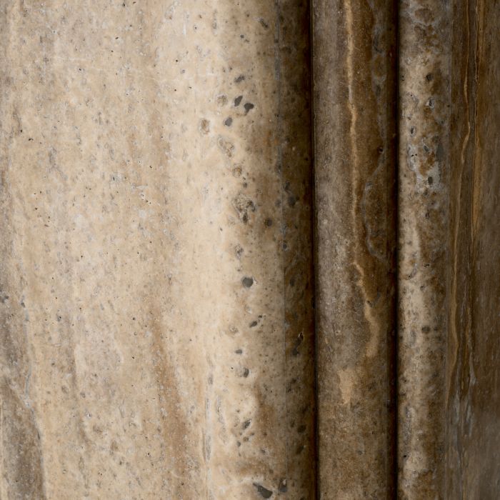 Console Table Norrington silver travertine