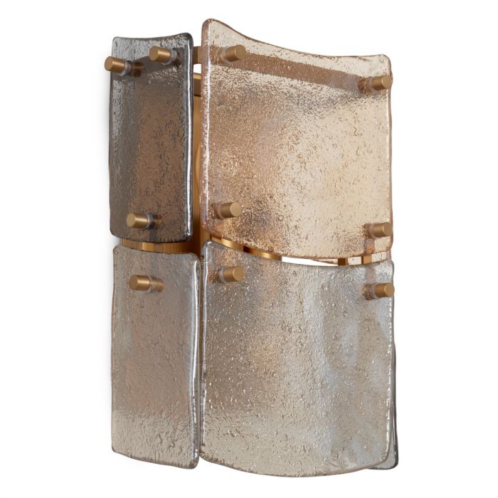 Wall Lamp Laurent antique brass finish