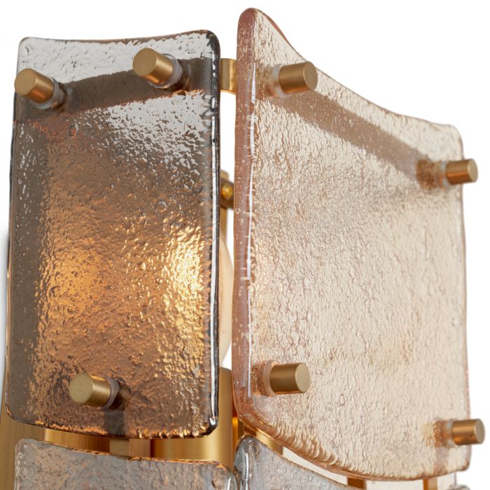 Wall Lamp Laurent antique brass finish