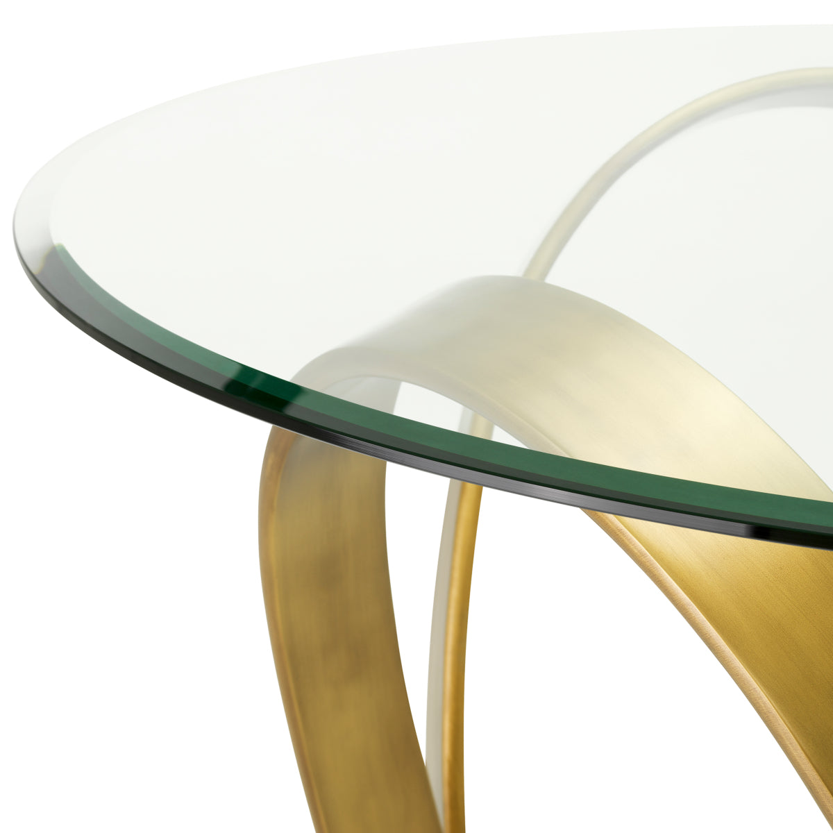 Sculptural Brass Dining Table Soquel | Eichholtzmh.com
