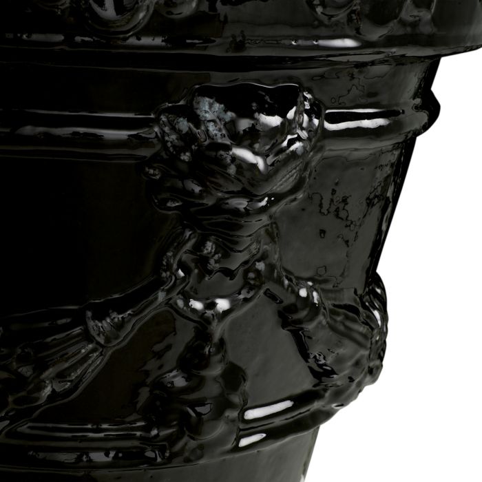 Outdoor Planter Toulon black finish