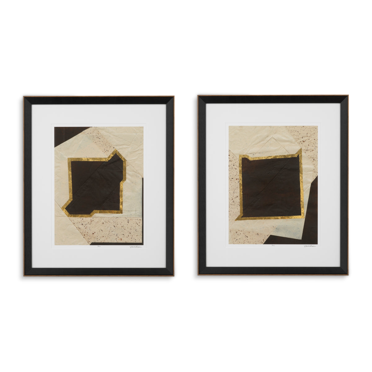 Modern Artwork Set (2) Creased Umber | Eichholtzmh.com