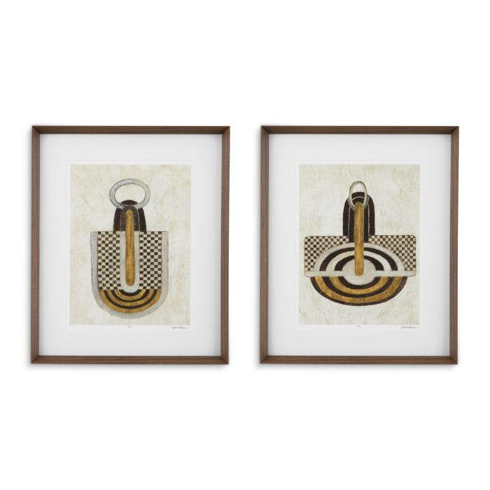 Print Objet d'Art by Vanna Lam set of 2