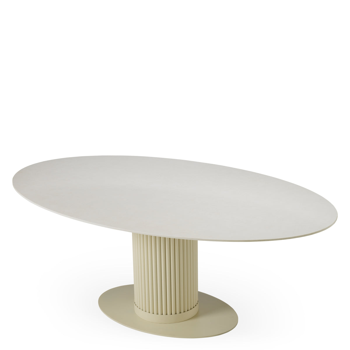 Oval Ceramic Dining Table Volterra | Eichholtzmh.com