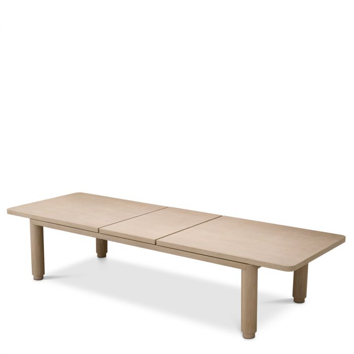 Extendable Dining Table Atelier L washed oak veneer