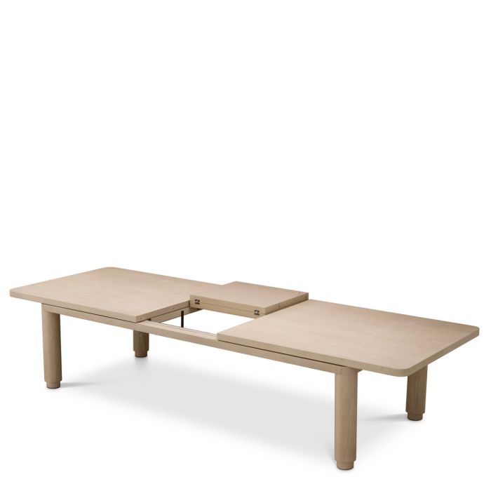 Extendable Dining Table Atelier L washed oak veneer