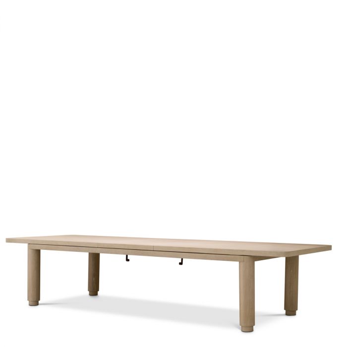 Extendable Dining Table Atelier L washed oak veneer