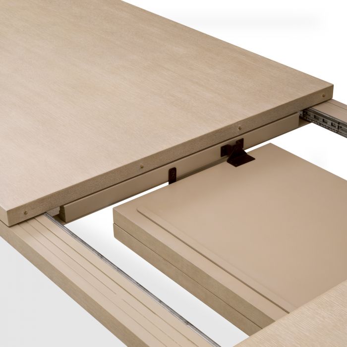 Extendable Dining Table Atelier L washed oak veneer