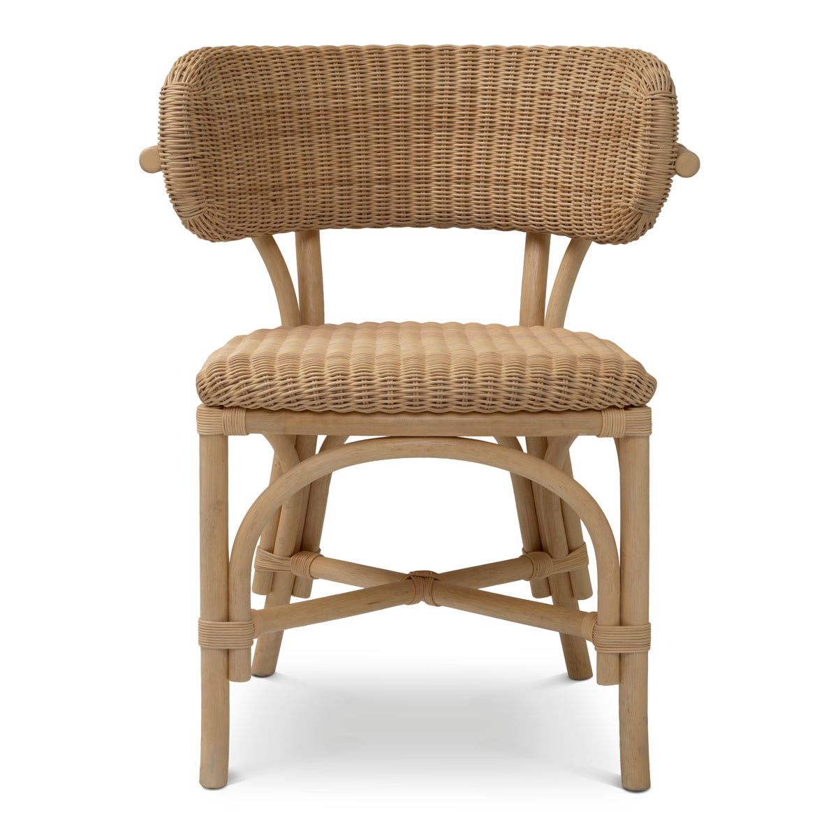 Natural Rattan Dining Chair Ewan | Eichholtzmh.com