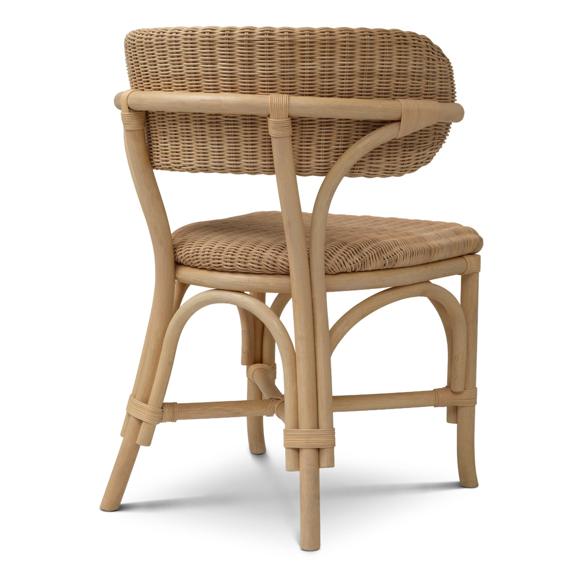 Natural Rattan Dining Chair Ewan | Eichholtzmh.com