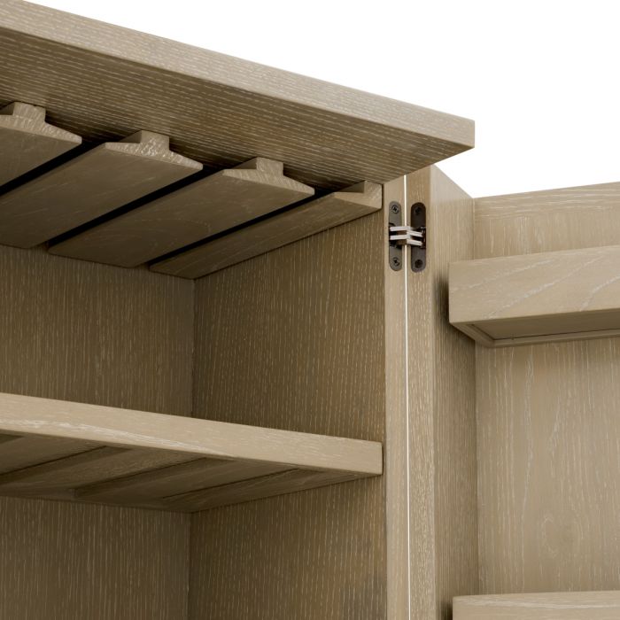 Bar Cabinet Borchard washed oak veneer