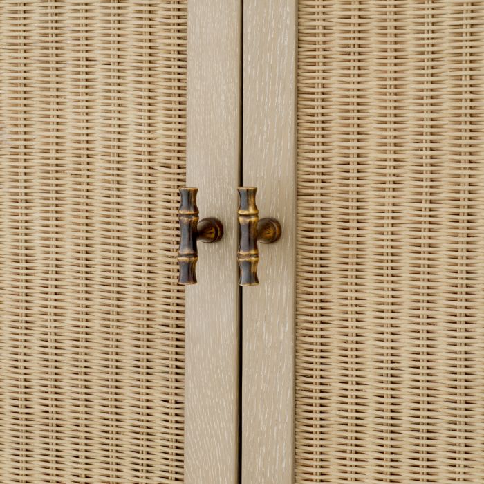 Bar Cabinet Borchard washed oak veneer