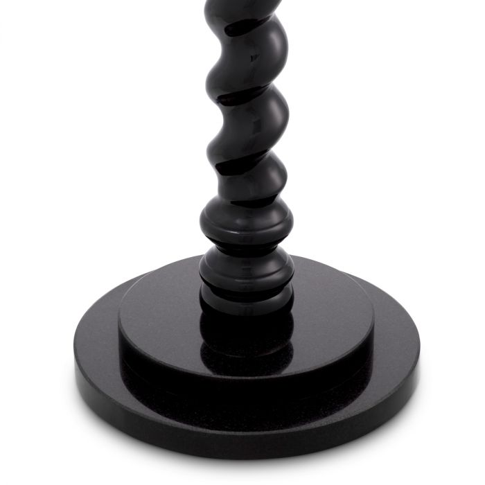 Floor Lamp Massimo piano black finish incl shade