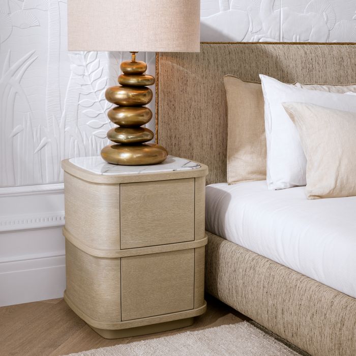 Nightstand Cabana S washed oak veneer