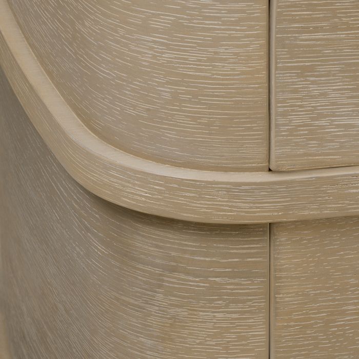 Nightstand Cabana S washed oak veneer