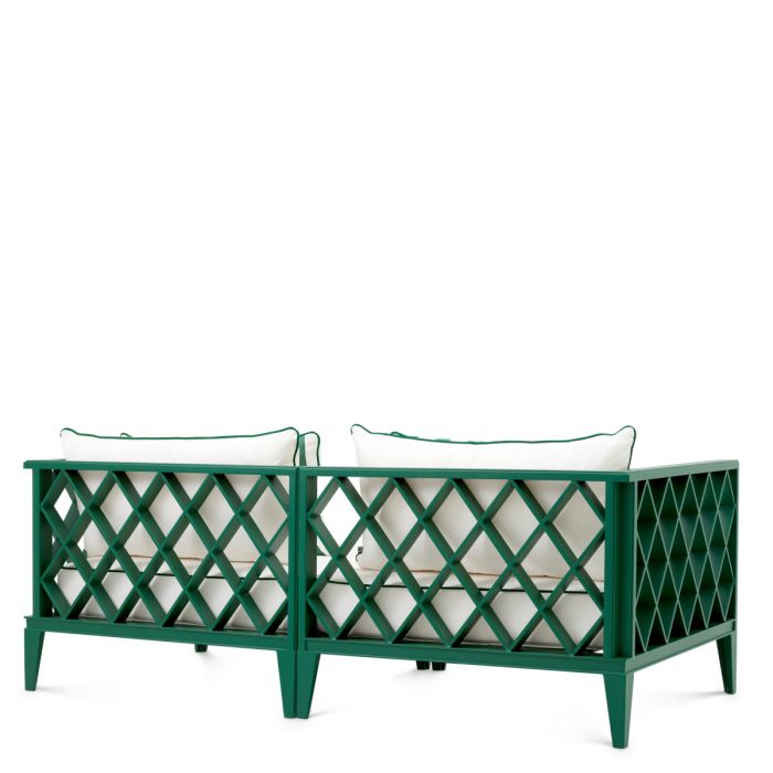 Outdoor Sofa Ocean Club S green blaise off-white florent green
