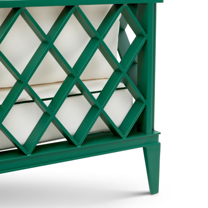 Outdoor Sofa Ocean Club S green blaise off-white florent green
