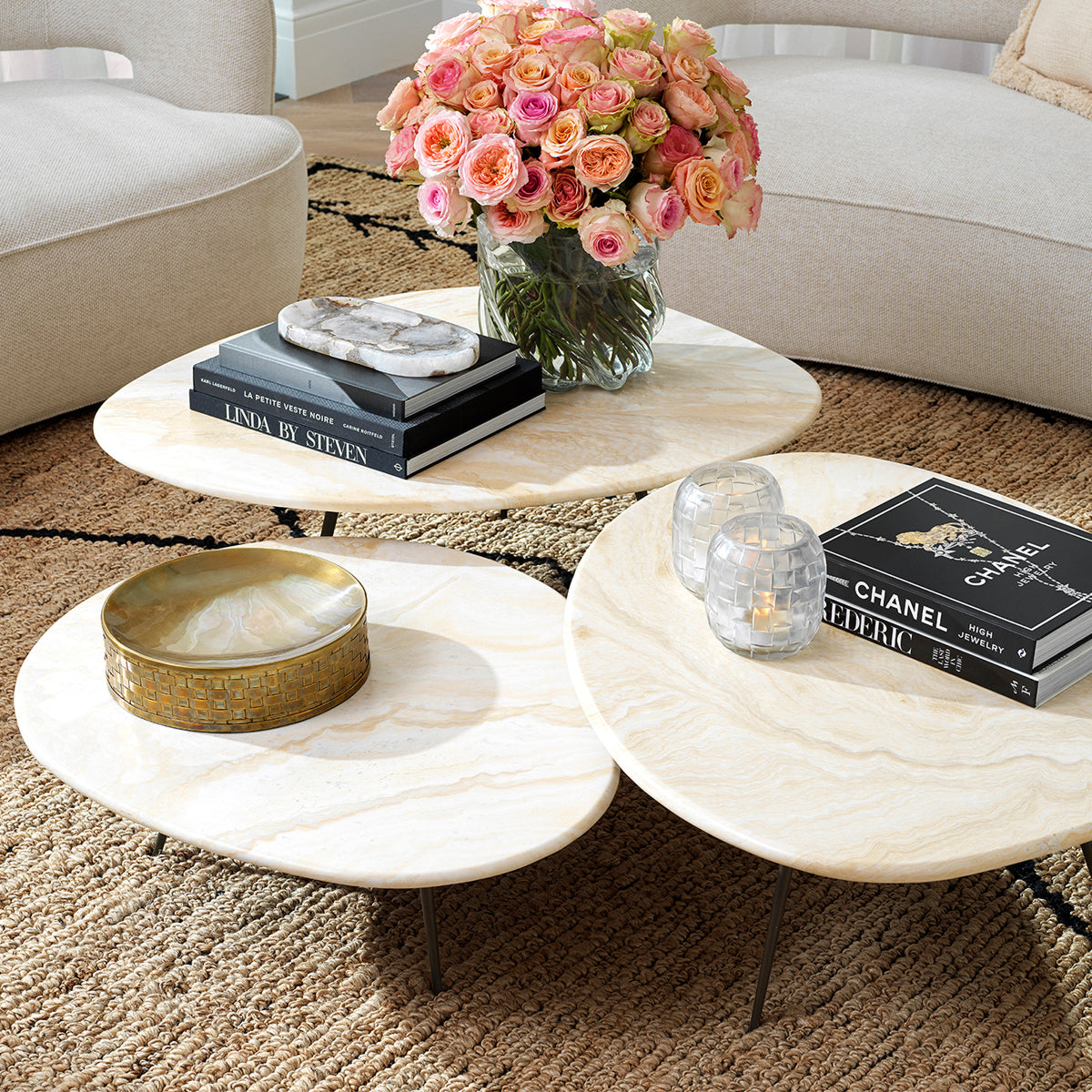 Onyx Coffee Table Portofino | Eichholtzmh.com