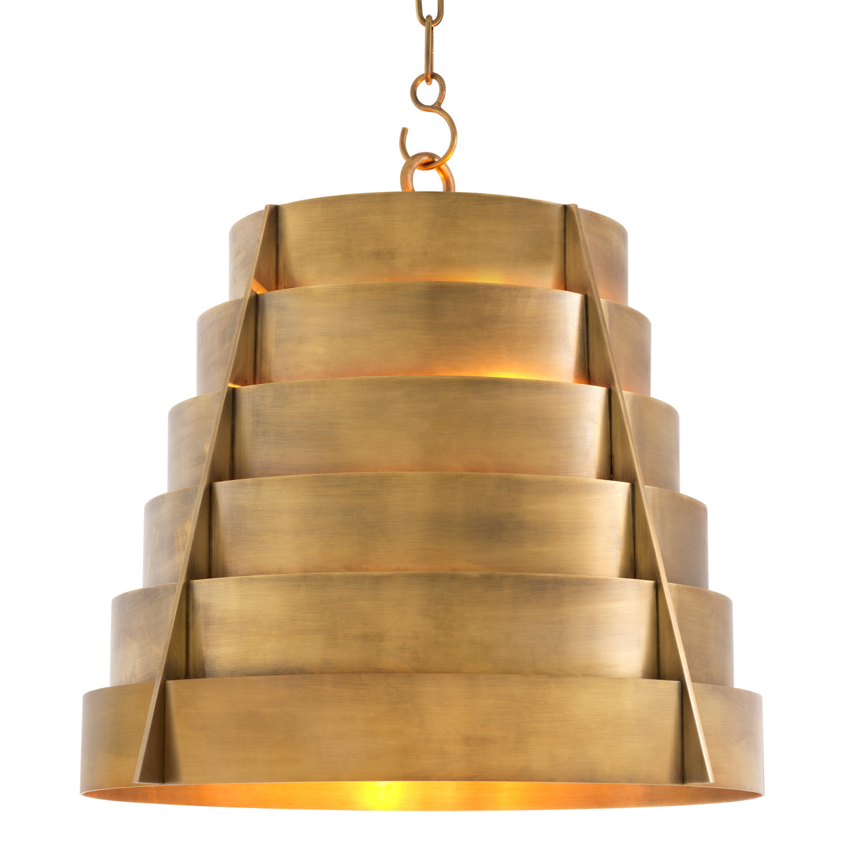 Vintage Brass Pendant Light Fitzroy | Eichholtzmh.com