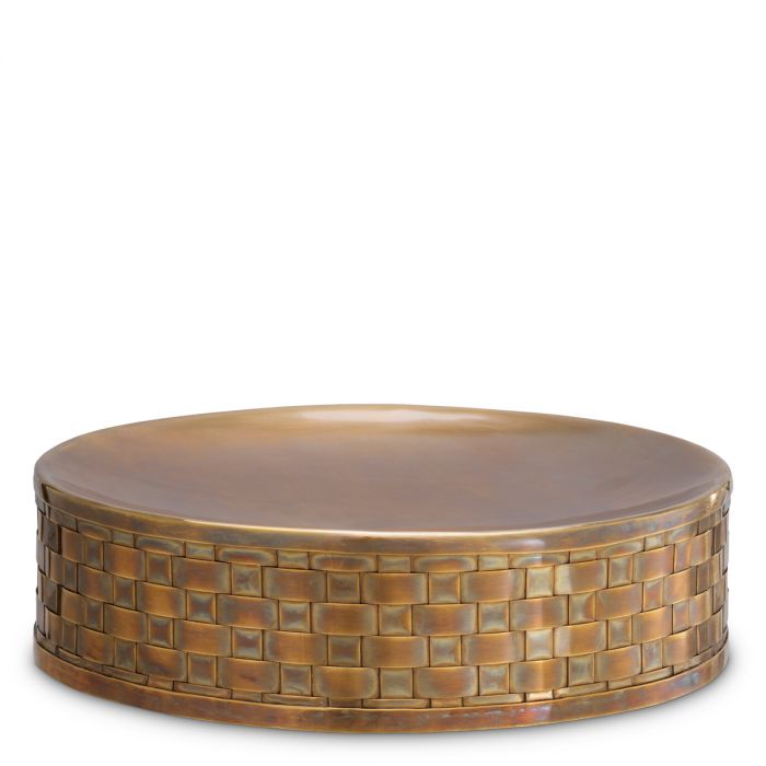 Bowl Lausanne vintage brass finish