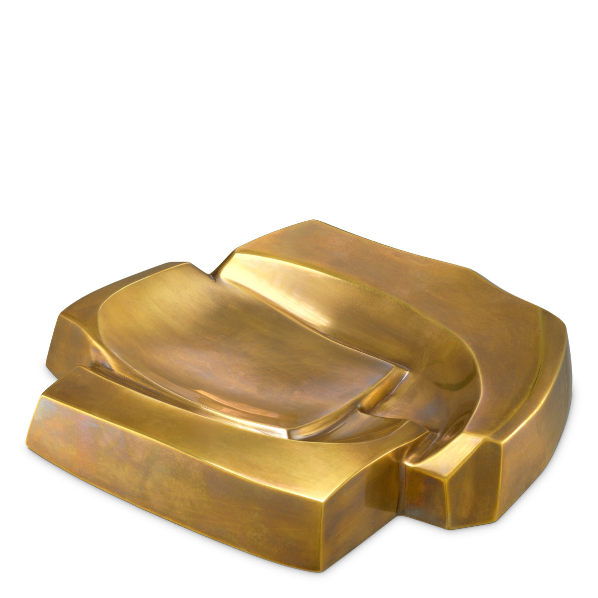 Vintage Brass Bowl Ashcomb | Eichholtzmh.com