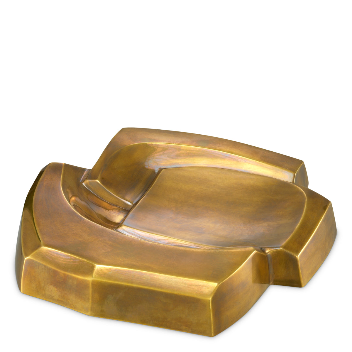 Vintage Brass Bowl Ashcomb | Eichholtzmh.com