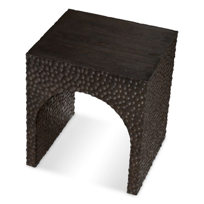Side Table Caldera ebony oak veneer