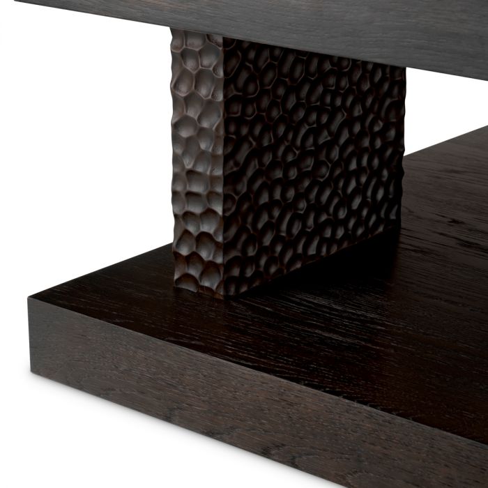 Coffee Table Bravon ebony oak veneer